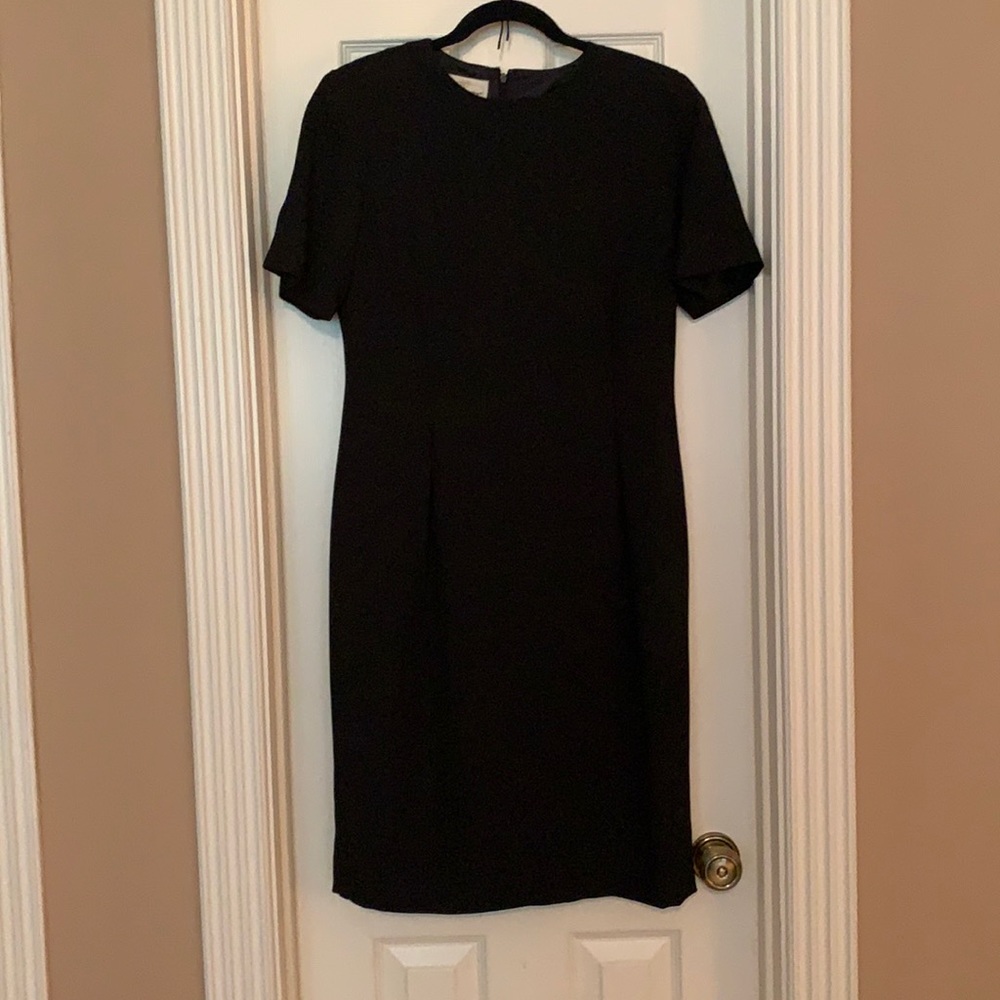 Classic black sheath dress
